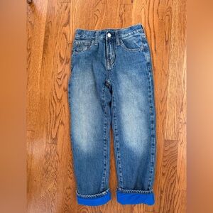 GAP BOYS Fleece Lined Blue Jeans